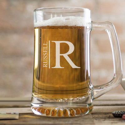 Personalized Beer Mug 25 oz. -  - Lazerworx