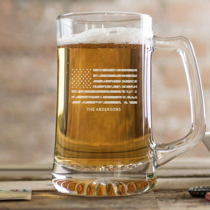 Personalized Patriotic Mugs 25oz. -  - Lazerworx