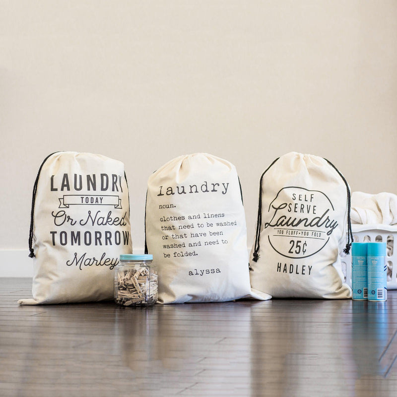 Personalized Jumbo Laundry Bags -  - Qualtry