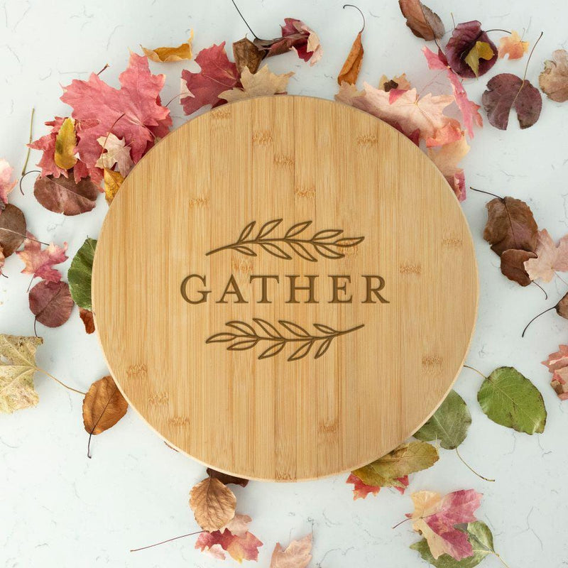 Personalized Lazy Susan - Thanksgiving designs -  - Qualtry