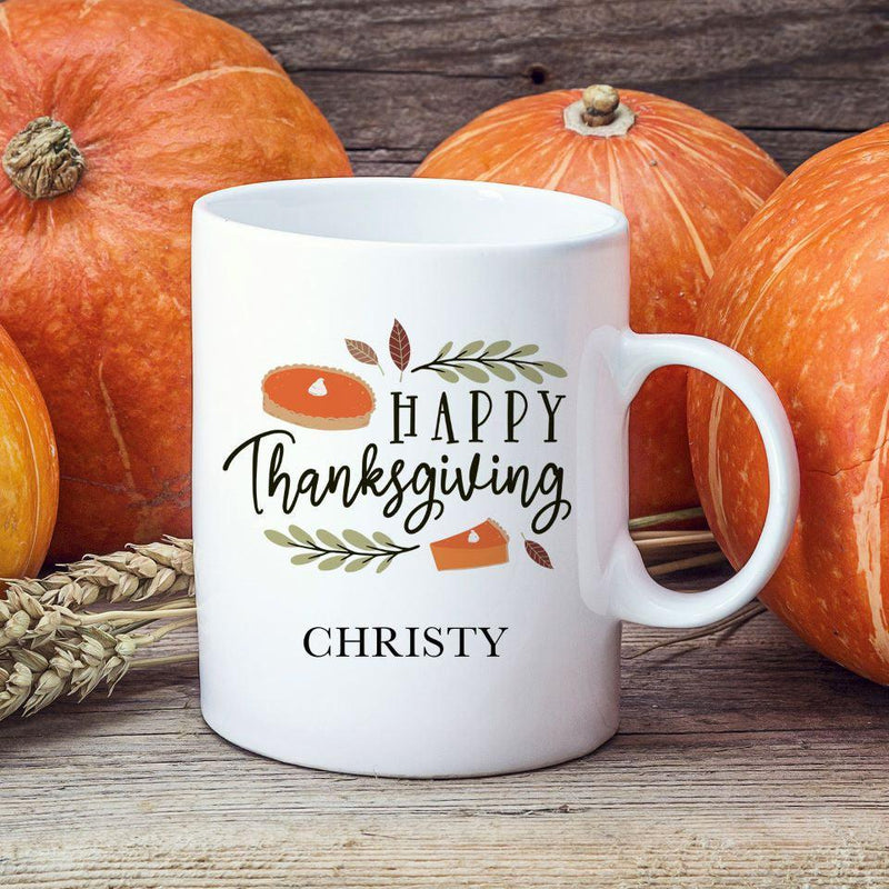 Personalized Thanksgiving Mugs -  - Qualtry