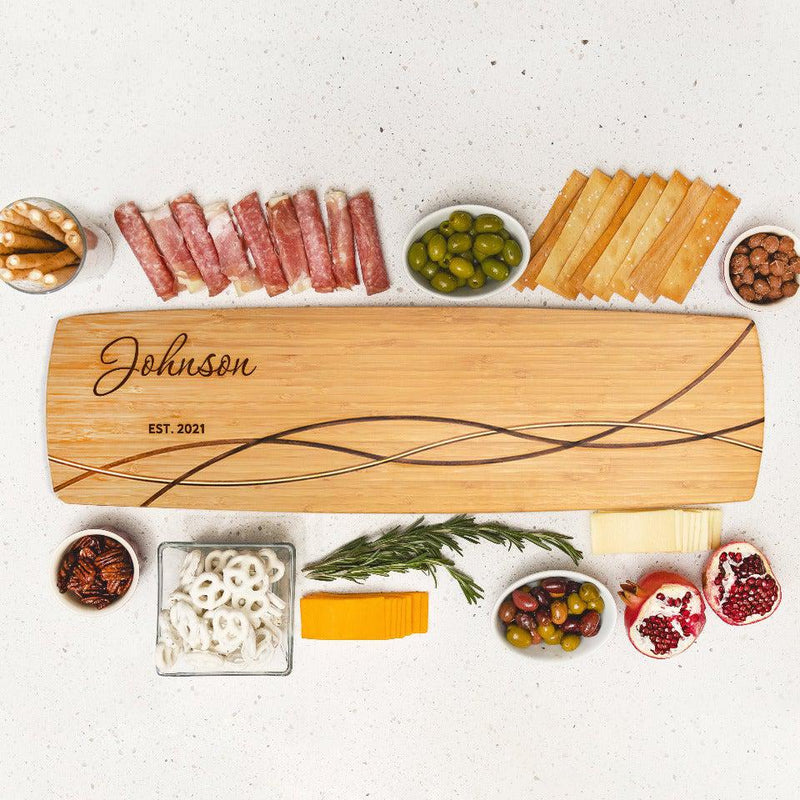 Personalized Bamboo Charcuterie Board -  - JDS