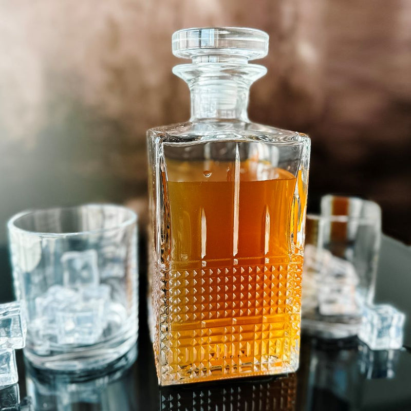 Executive Decanter Set with 2 Personalized Glasses -  - JDS
