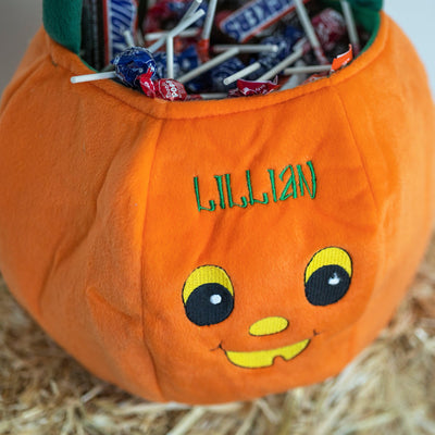 Personalized Pumpkin Trick or Treat Bag -  - JDS