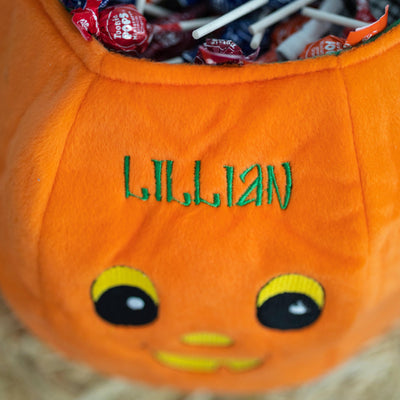 Personalized Pumpkin Trick or Treat Bag -  - JDS