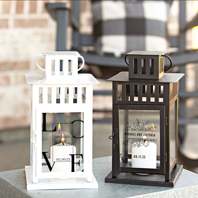 Personalized Wedding Lanterns -  - Qualtry