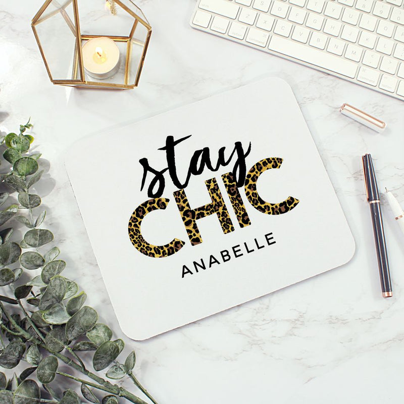 Personalized Animal Print Mouse Pads -  - Qualtry