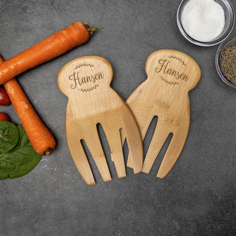 Personalized Salad Hands Set of 2 -  - Qualtry