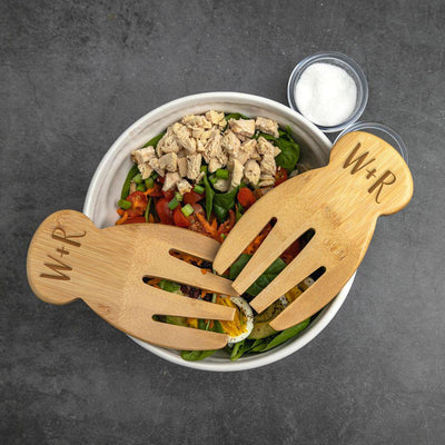 Personalized Salad Hands Set of 2 -  - Qualtry