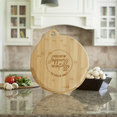 Personalized Bamboo Pizza Boards -  - Qualtry