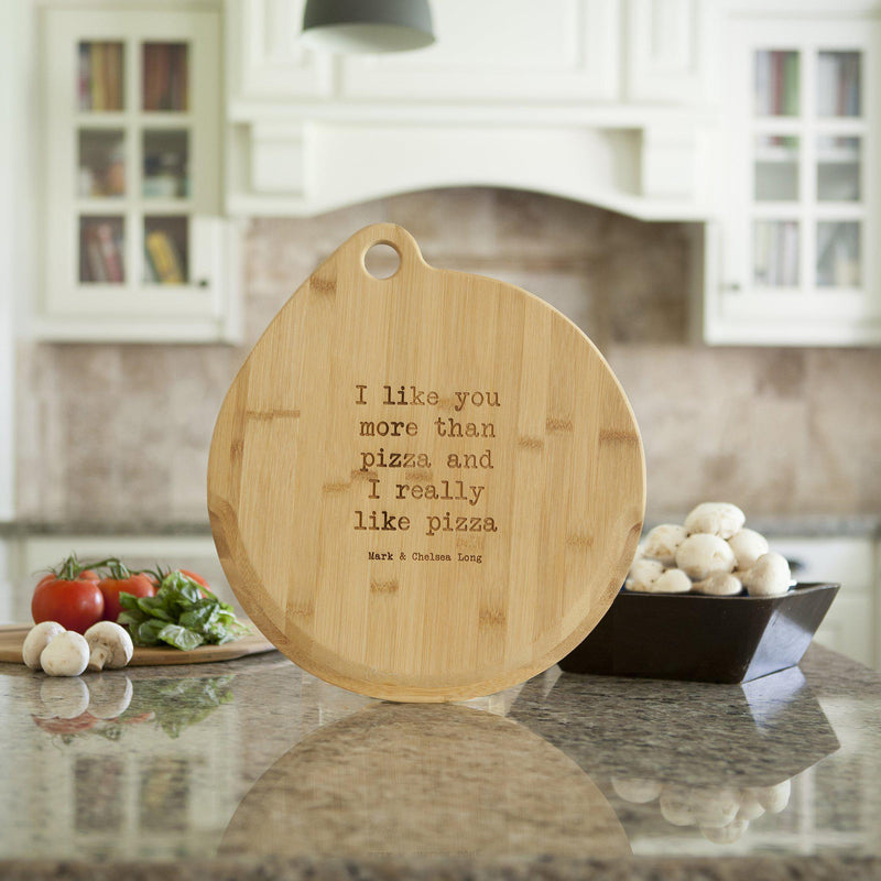 Personalized Bamboo Pizza Boards -  - Qualtry