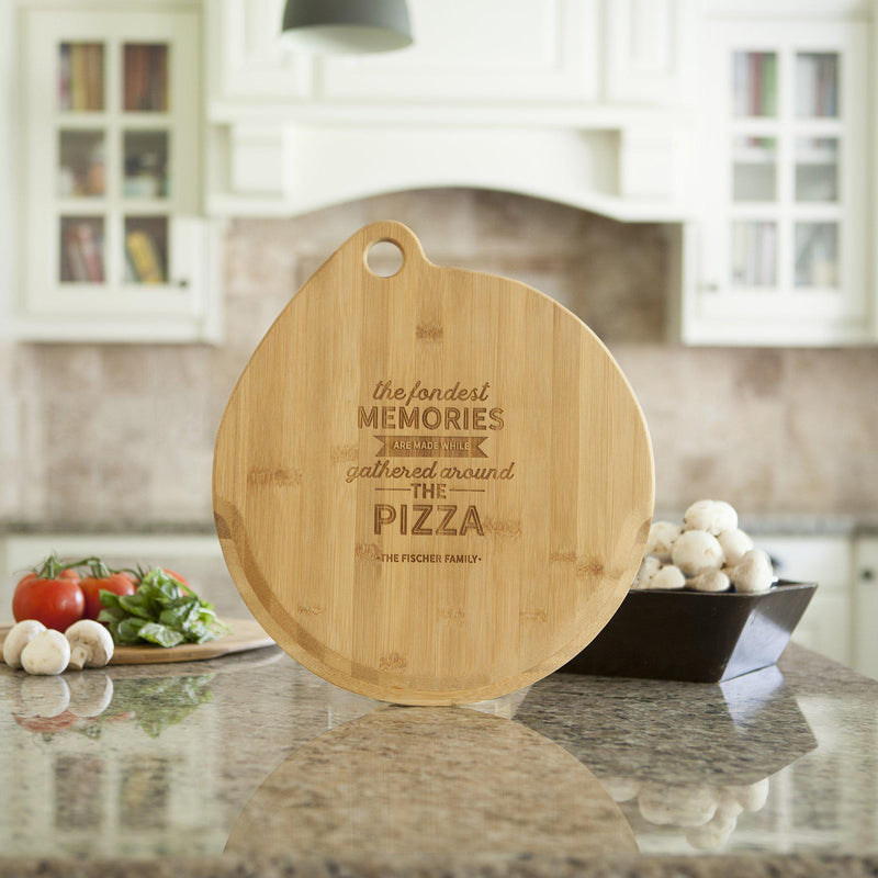 Personalized Bamboo Pizza Boards -  - Qualtry