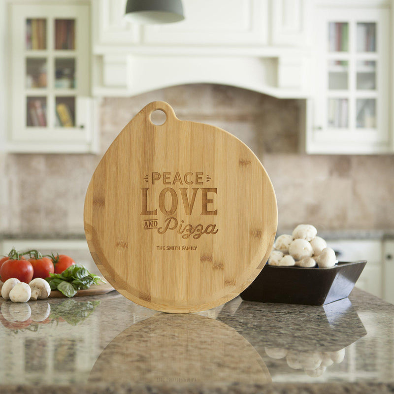 Personalized Bamboo Pizza Boards -  - Qualtry