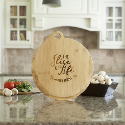 Personalized Bamboo Pizza Boards -  - Qualtry
