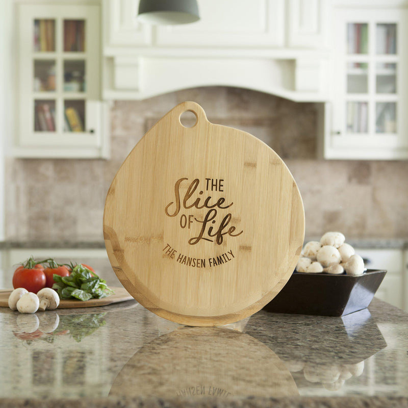 Personalized Bamboo Pizza Boards -  - Qualtry