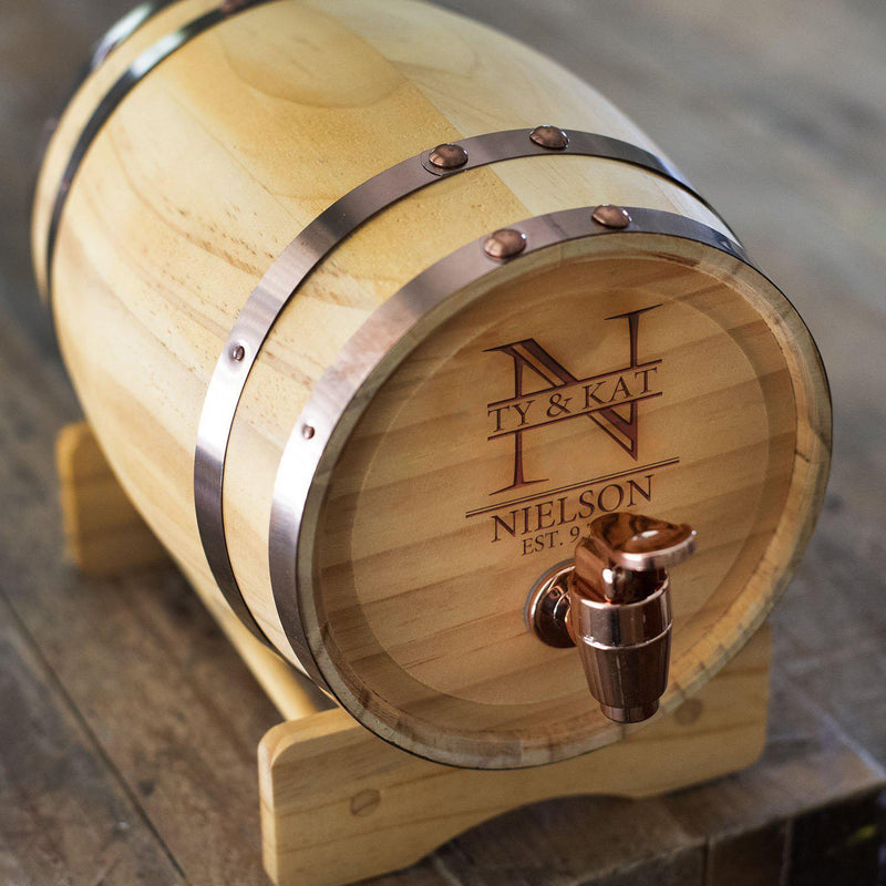 Personalized Mini Whiskey Barrel -  - JDS