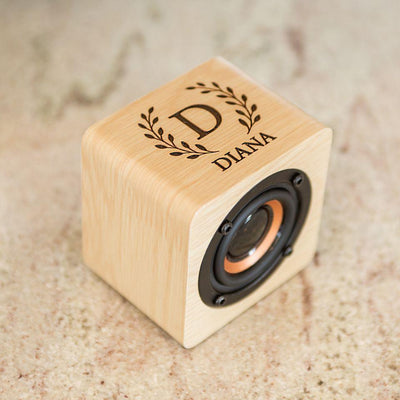 Personalized Wood Bluetooth Speakers -  - Qualtry