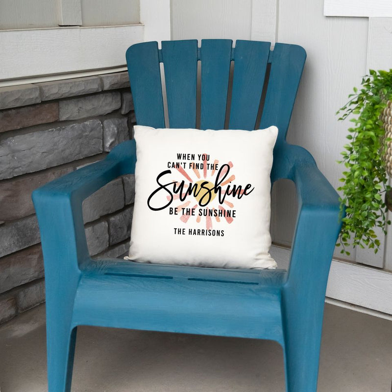 Personalized Porch Throw Pillow Covers -  - Qualtry