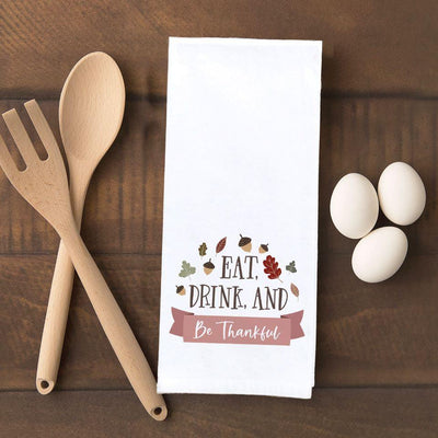 Personalized Thanksgiving Tea Towels -  - Qualtry