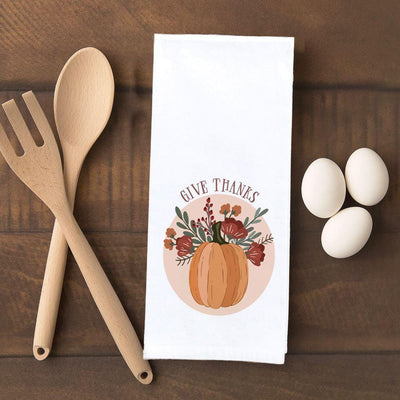 Personalized Thanksgiving Tea Towels -  - Qualtry