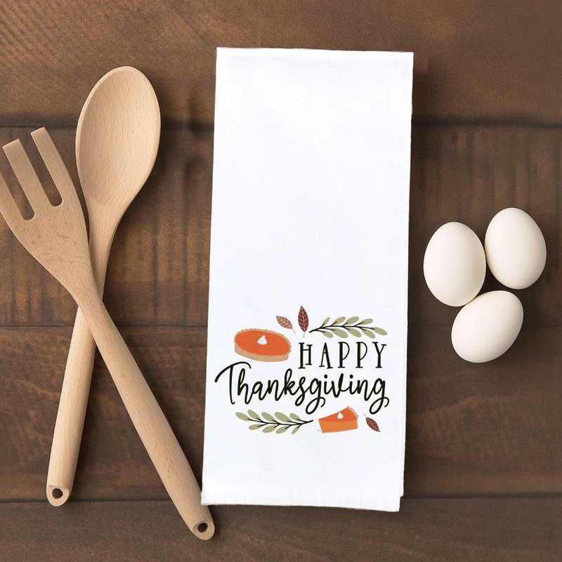 Personalized Thanksgiving Tea Towels -  - Qualtry