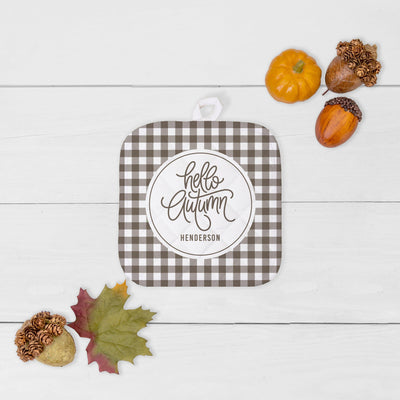 Personalized Thanksgiving Hot Pads -  - JDS