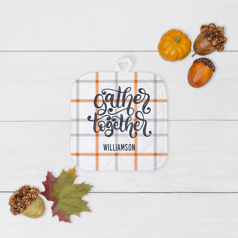 Personalized Thanksgiving Hot Pads -  - JDS