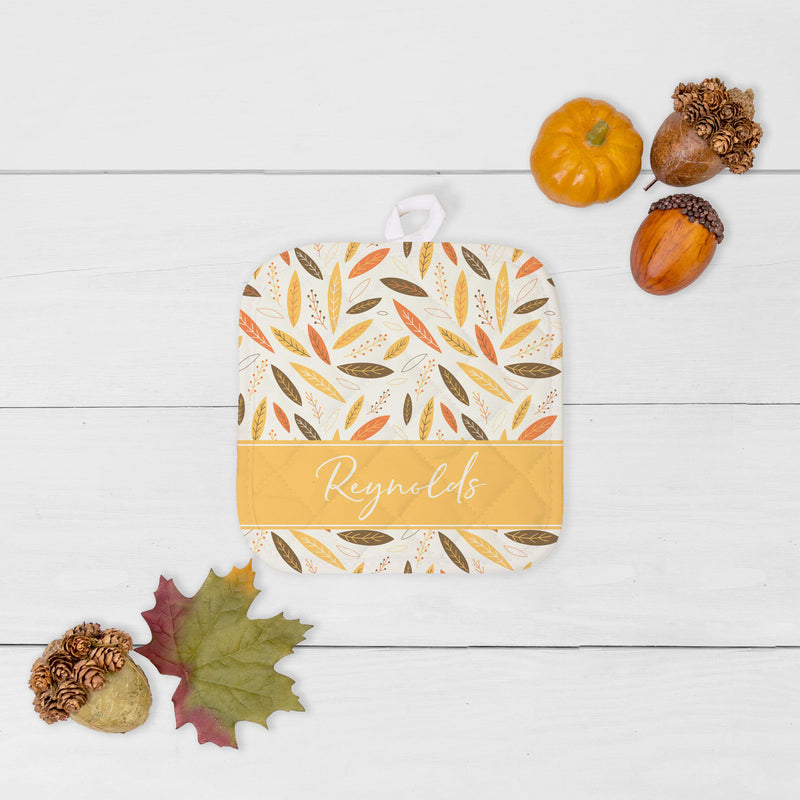 Personalized Thanksgiving Hot Pads -  - JDS