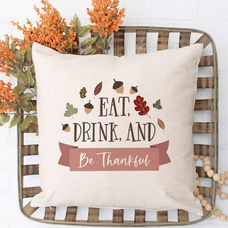 Personalized Thanksgiving Throw Pillow Covers -  - Qualtry