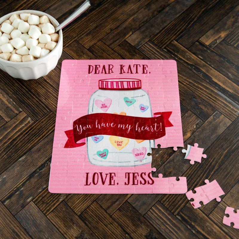 Personalized Valentine Puzzles -  - JDS