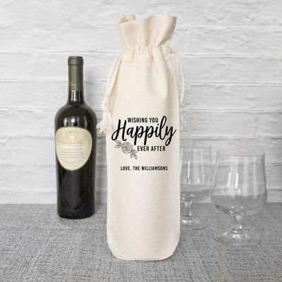 Personalized Wedding Wine Gift Bags -  - Qualtry