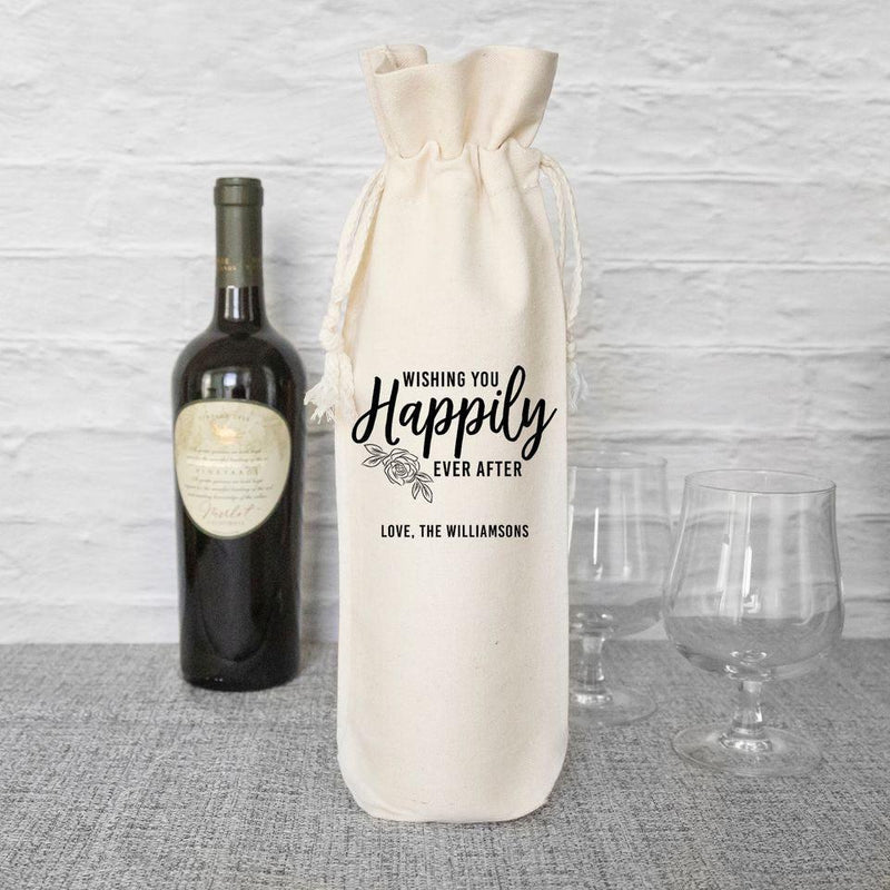 Personalized Wedding Wine Gift Bags -  - Qualtry