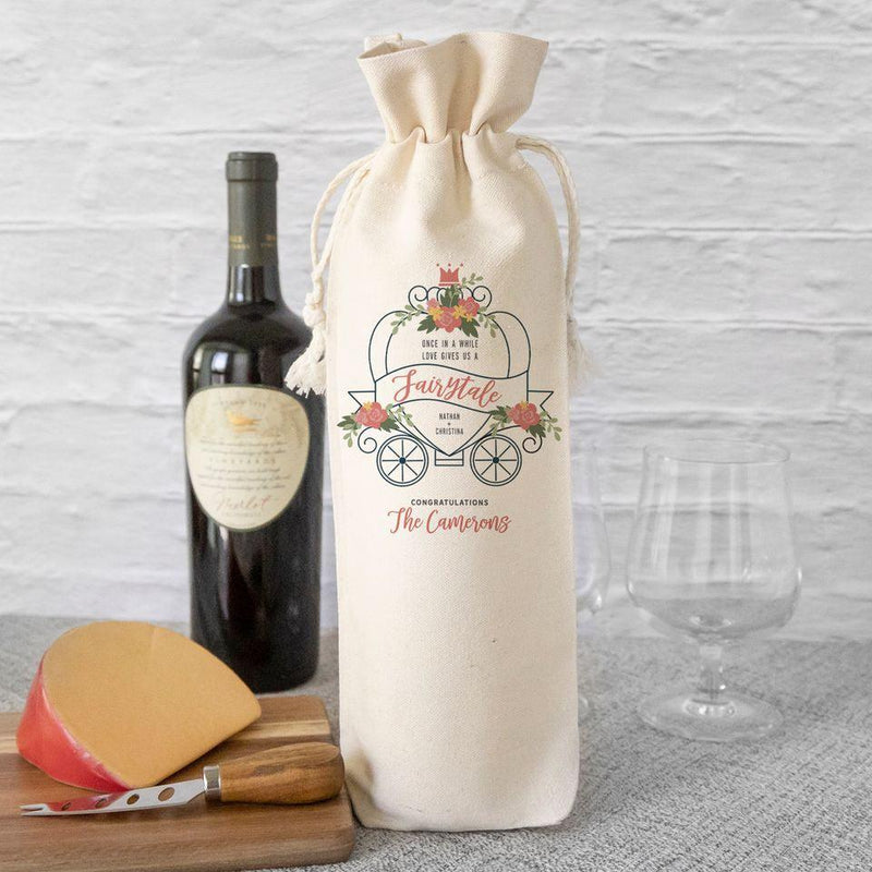 Personalized Wedding Wine Gift Bags -  - Qualtry