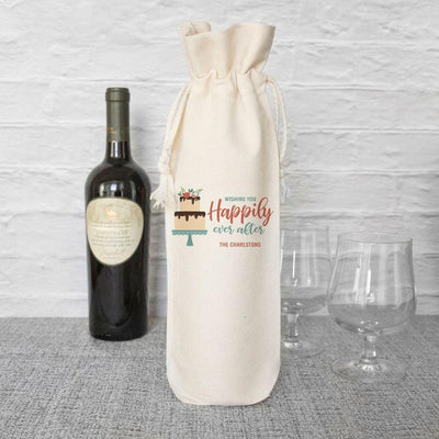 Personalized Wedding Wine Gift Bags -  - Qualtry