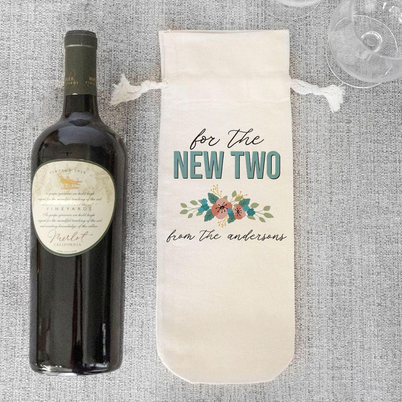 Personalized Wedding Wine Gift Bags -  - Qualtry