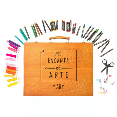 Personalized Spanish Collection Art Set - Set de Arte Personalizado para Niños -  - Qualtry