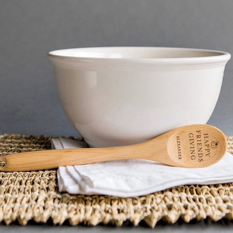 Personalized Friendsgiving Wooden Spoons -  - Qualtry