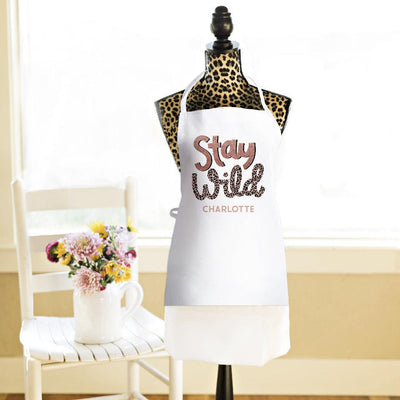 Personalized Animal Print Aprons -  - Wingpress Designs