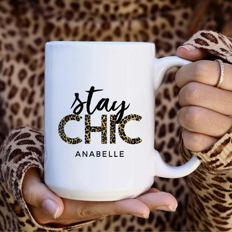 Personalized Animal Print Mugs -  - Qualtry