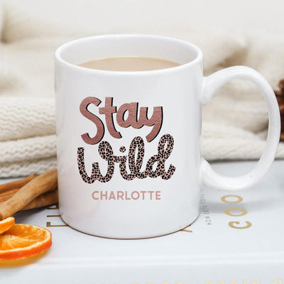 Personalized Animal Print Mugs -  - Qualtry