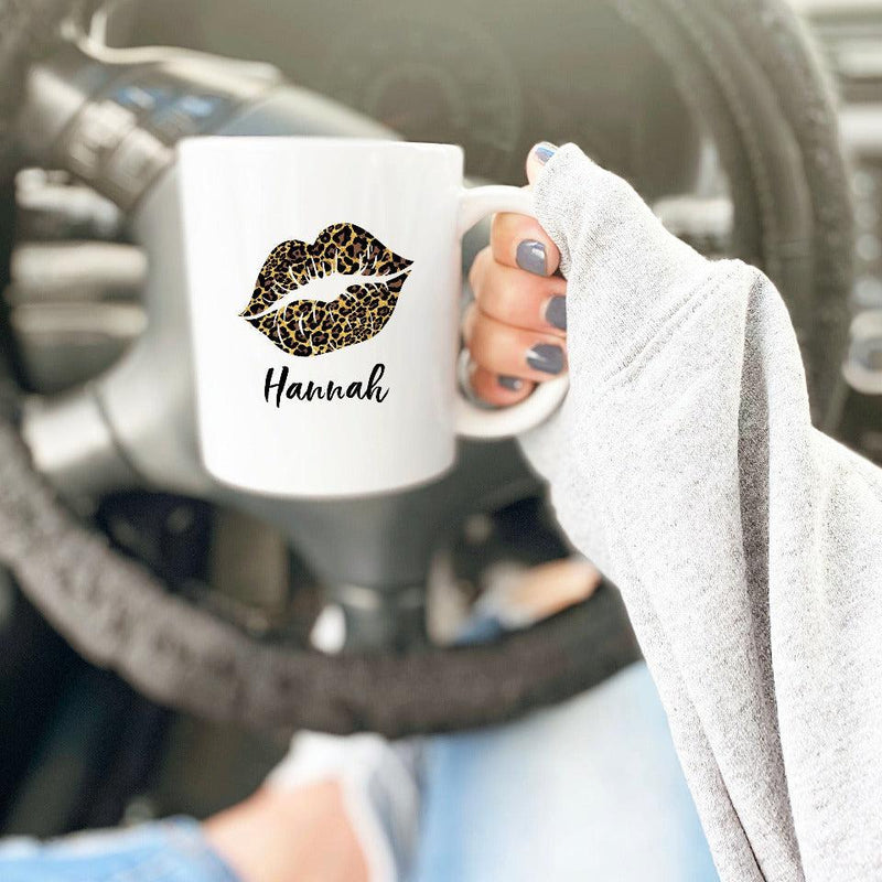 Personalized Animal Print Mugs -  - Qualtry