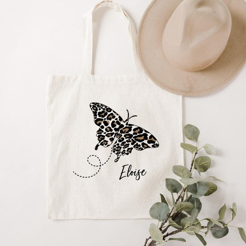 Personalized Animal Print Tote Bags -  - Qualtry