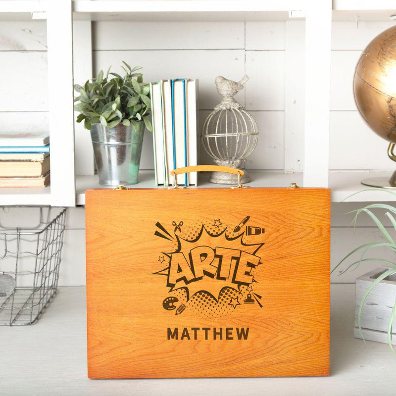 Personalized Spanish Collection Art Set - Set de Arte Personalizado para Niños -  - Lazerworx