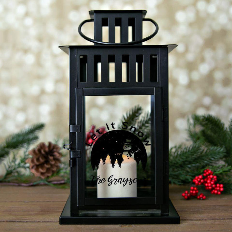 Personalized Holiday Lanterns -  - Qualtry
