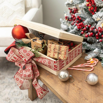 Personalized Christmas Eve Pine Wooden Boxes -  - JDS