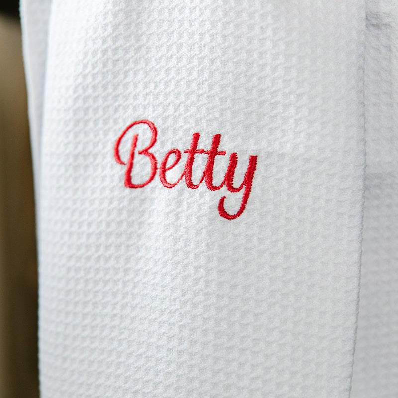 Personalized Button Hook Kitchen Towels -  - Qualtry