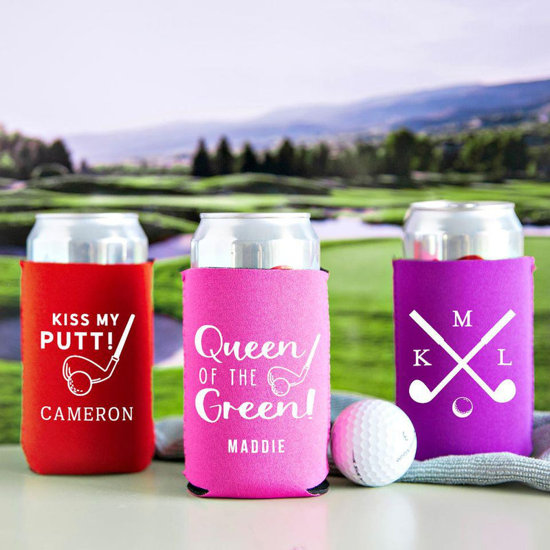 Personalized Golf Koozies -  - Wingpress Designs