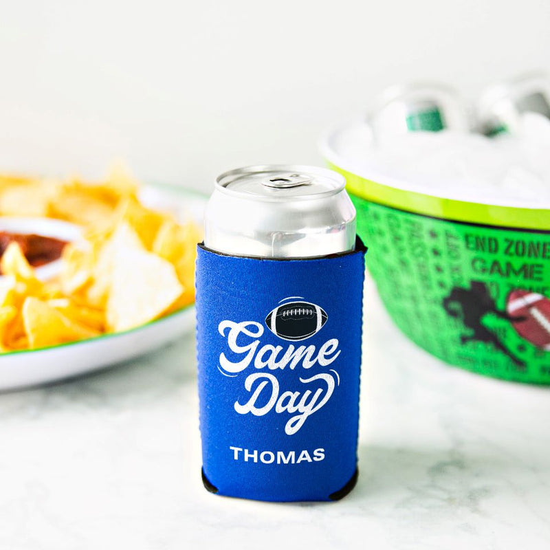 Personalized Football Koozies -  - JDS