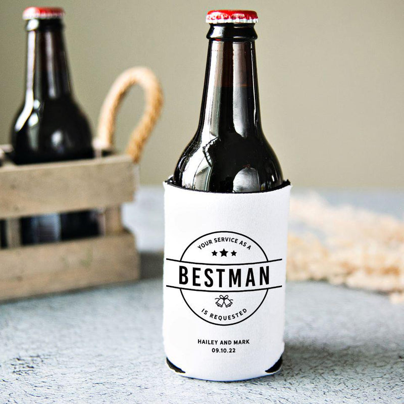Personalized Groomsmen Koozies -