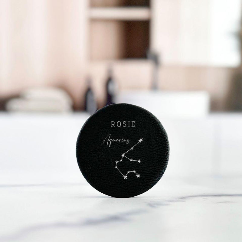 Personalized Astrology Zodiac Sign Compact Mirror -  - Qualtry